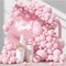 120pcs Light Pink Balloon Arch Kit, 18 12 10 5 inch Pastel Pink Latex Balloons Different Sizes Baby Pink Balloon Garland for Bridal Baby Shower Gender Reveal Party Decorations